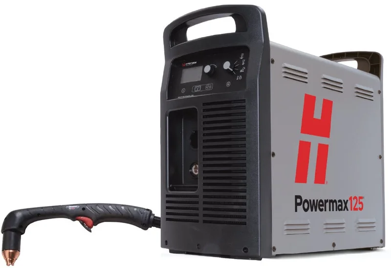 Hypertherm Powermax125 Plasma Cutter w/CPC & 85 Degree Handheld Torch