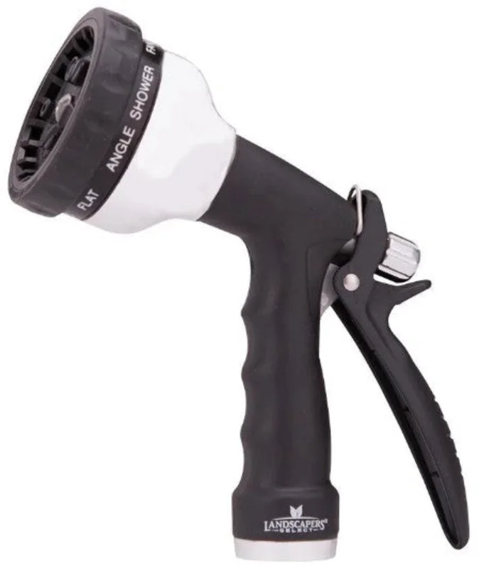 Landscapers Select Spray Nozzle 9 Pattern Female Aluminum Black Chrome