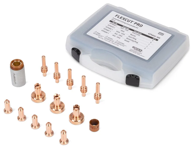 Lincoln FlexCut PRO Extended Cutting Kit - 105 Amp KP5832-105