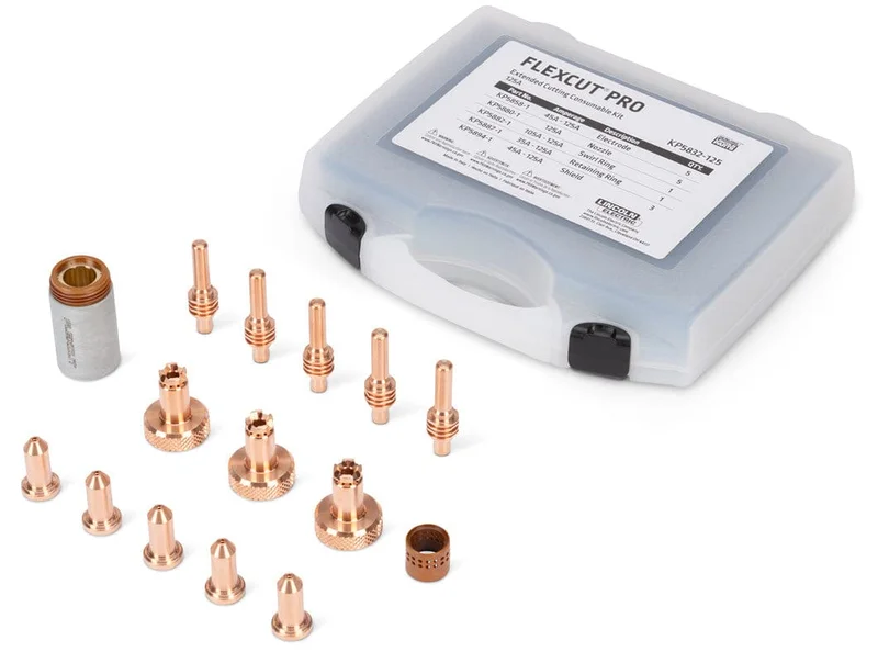 Lincoln FlexCut PRO Extended Cutting Kit - 125 Amp KP5832-125