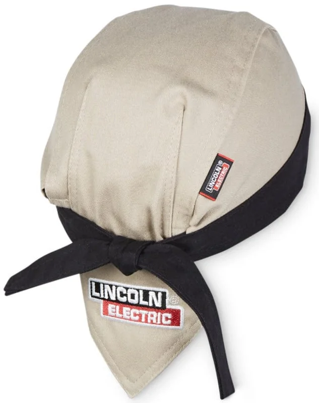 Lincoln FR Khaki w/ Black Headband Welding Bandana K4824-ALL