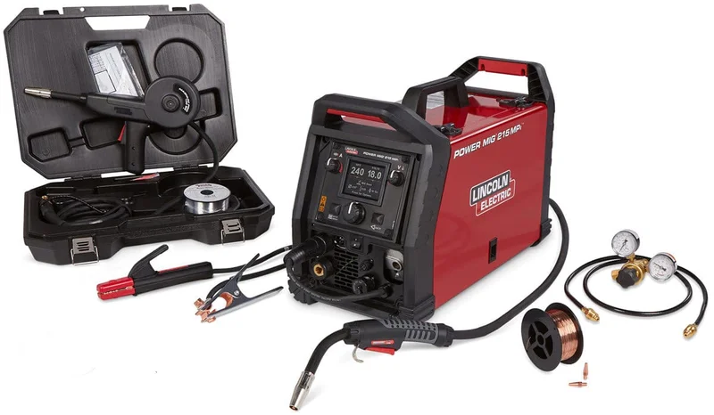 Lincoln Power MIG 215 MPi Multi-Process Welder Aluminum One-Pak K4877-1