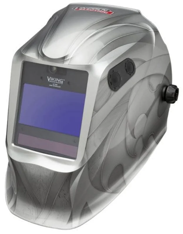 Lincoln Viking 2450 ADV Welding Helmet - Heavy Metal K3029-5