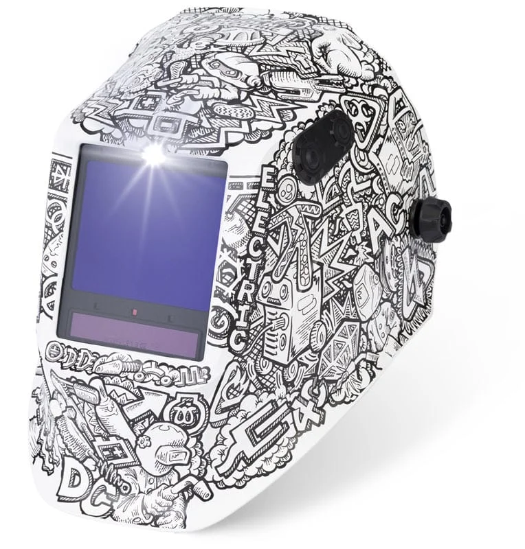 Lincoln Viking 3350 ADV Welding Helmet - Graffiti K5760-5