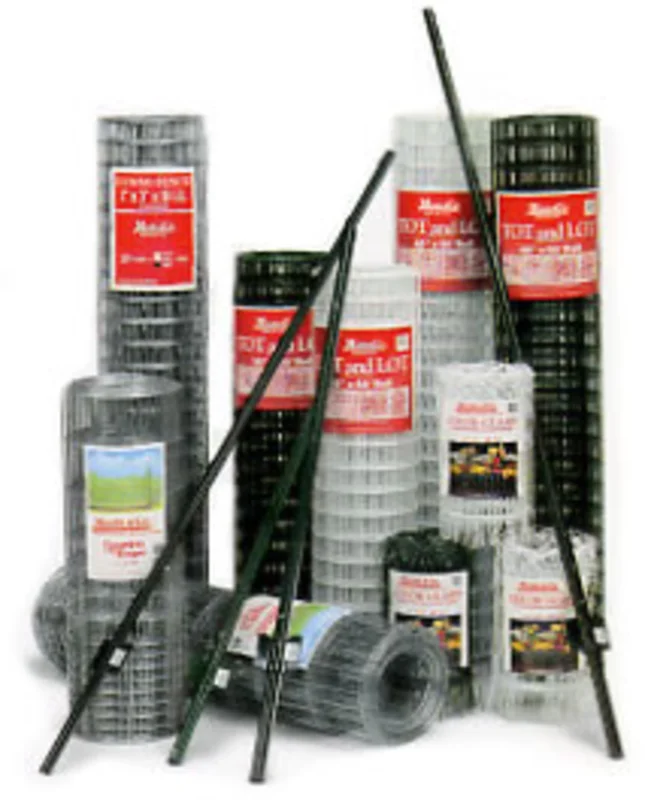 Mazel and Company Tot & Lot Fence - 36 x 50 ft. - 3 x 2 x 16 Gauge, Green Green