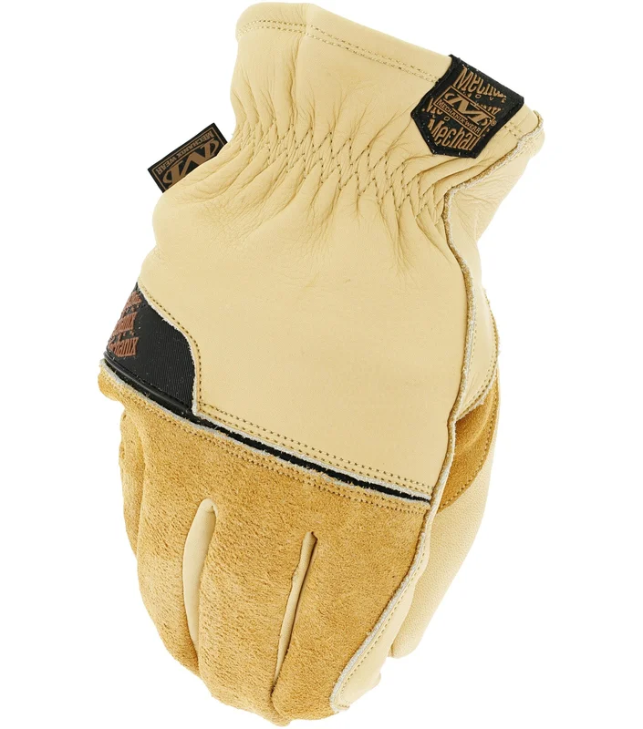 Mechanix Wear Winter Work Gloves Leather Insulated Driver Large, Brown Brown