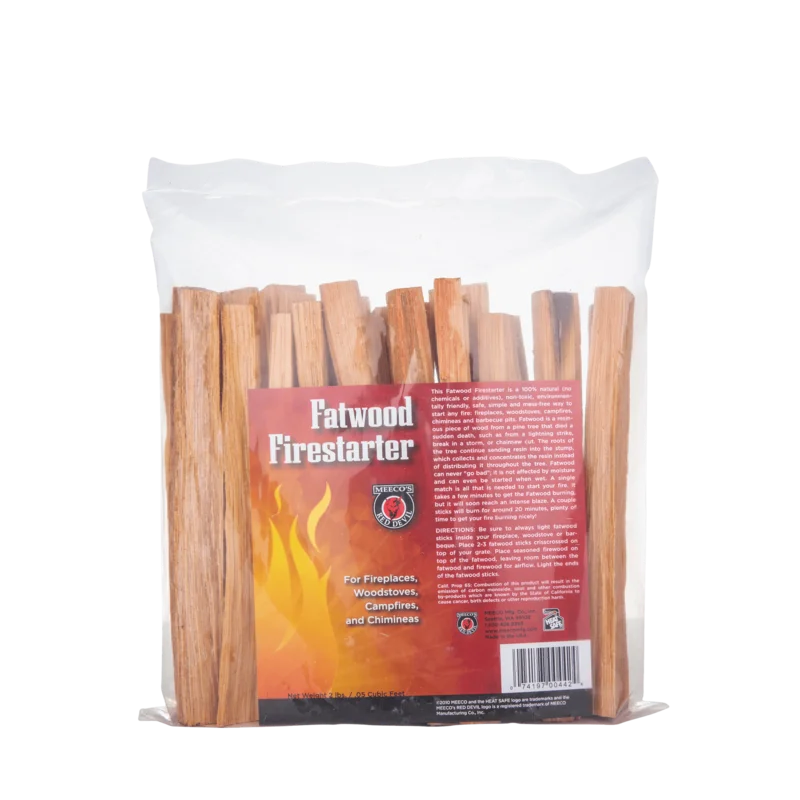 Meeco's Red Devil Fatwood Firestarter - 14 Bags