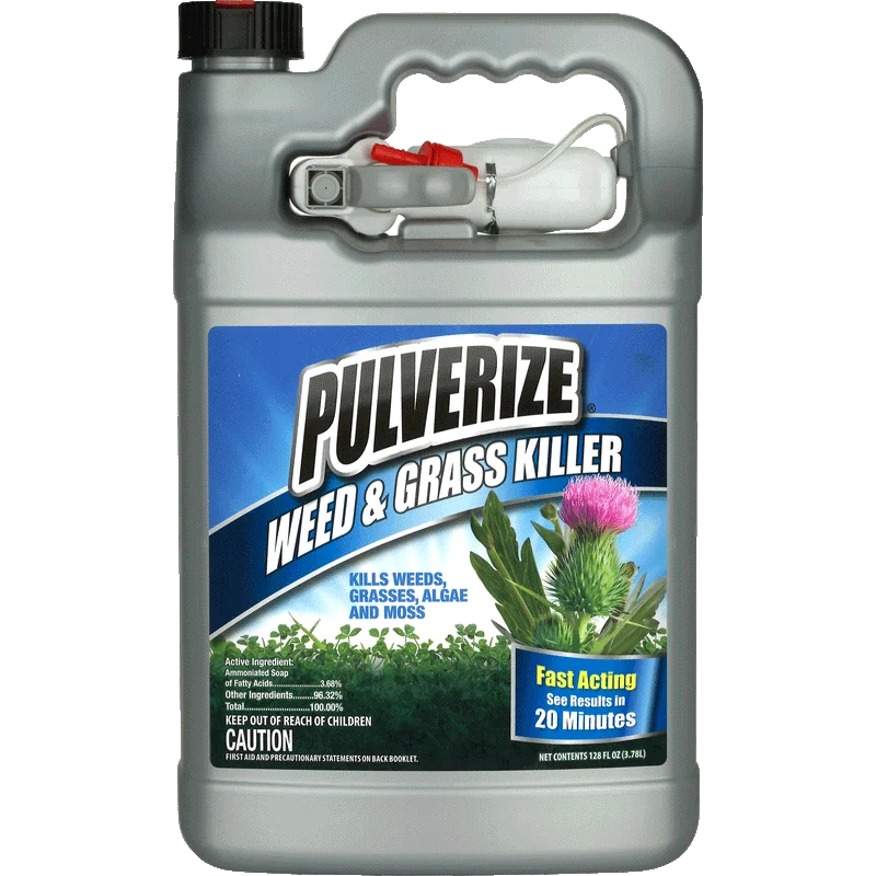 Messinas Pulverize Weed & Grass Killer Fast, Non-Staining Formula