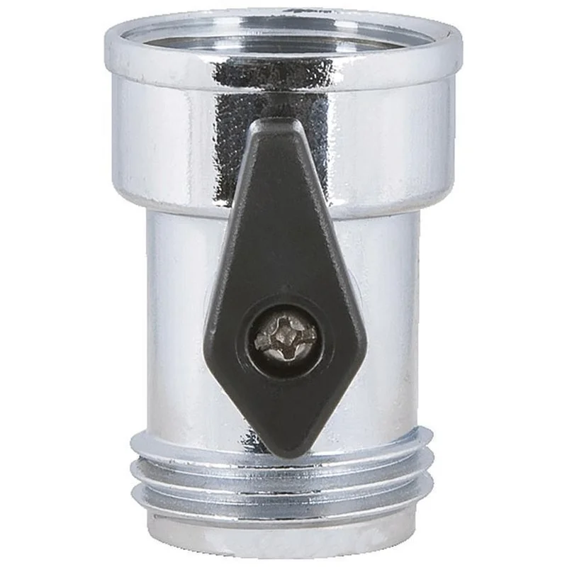 METAL HOSE VALVE CHROME