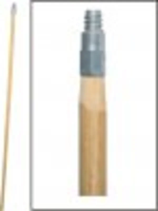 Metal Threaded Hardwood Handle 60"