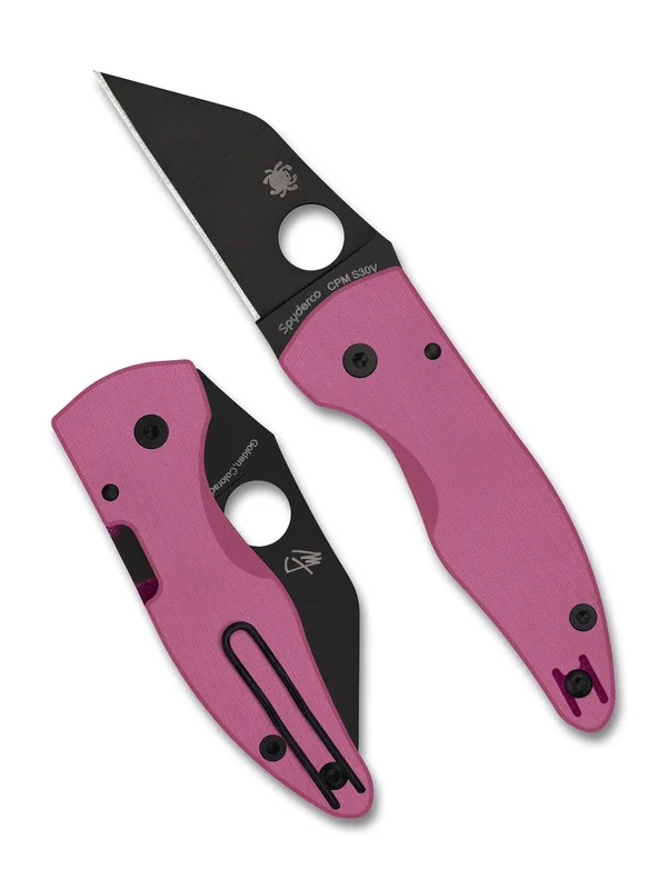 MicroJimbo Pink G-10 Black Blade Sprint Run