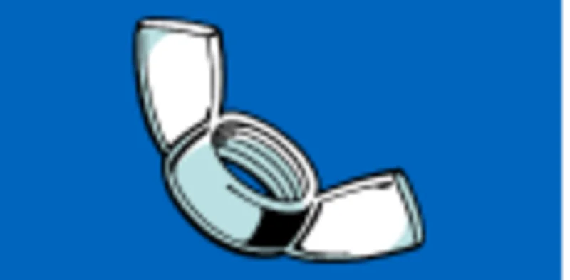 Midwest Fastener Cold Forged Wing Nuts 10-24"