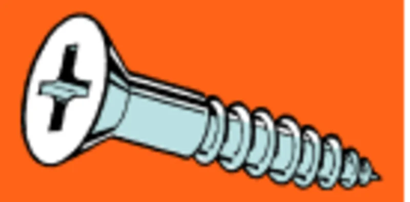 Midwest Fastener Phillips Flat Wood Screws #8 x 2"