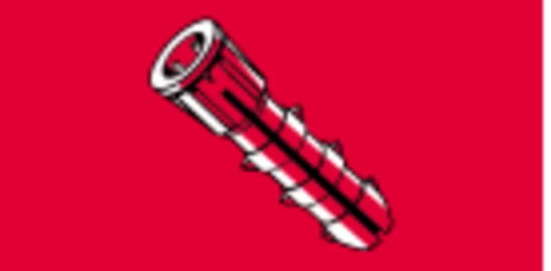 Midwest Fastener Ribbed Plastic Anchor Kit #10-12 x 1-1/4"