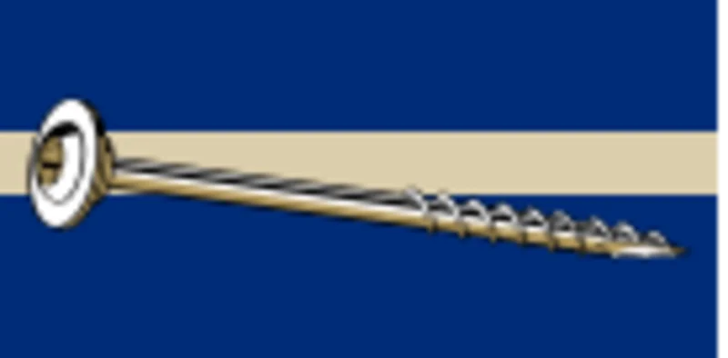 Midwest Fastener SaberDrive Lag Screws Tan 5/16" x 4"