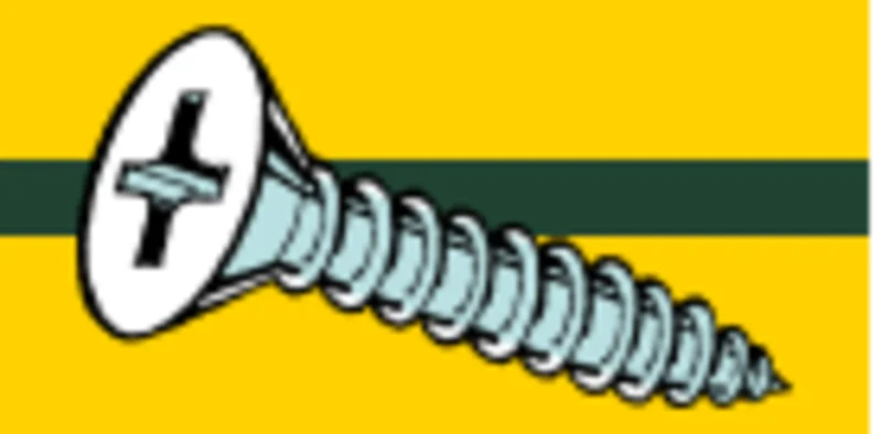 Midwest Fastener Slotted Hex Washer Sheet Metal Screws #8 x 3/4"