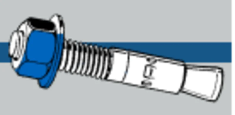Midwest Fastener TorqueMaster Blue Wedge Anchors 5/8" x 3-1/2"