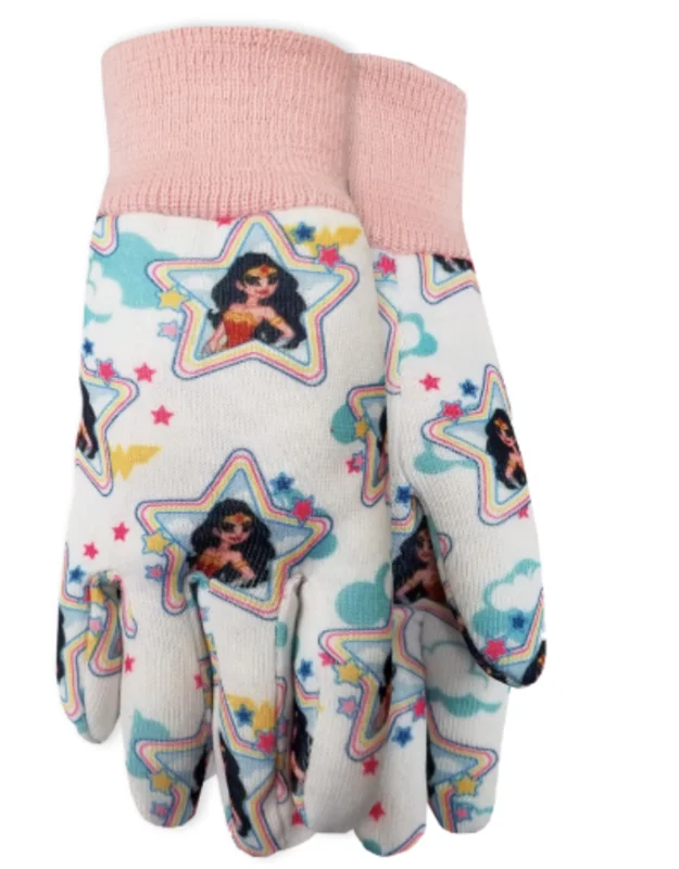 Midwest Gloves & Gear Wonder Woman Jersey Gloves