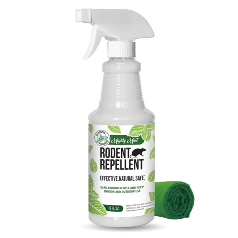 Mighty Mint Peppermint Oil Rodent Repellent Spray