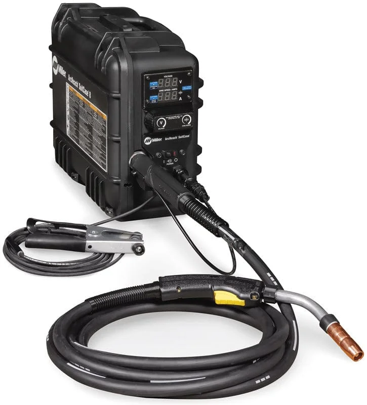 Miller ArcReach Suitcase 8 Wire Feeder w/BTB 300 Amp Gun 951726001