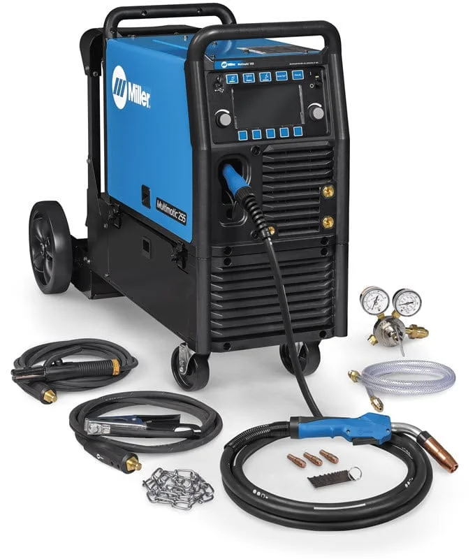 Miller Multimatic 255 Multiprocess Welder w/EZ-Latch Running Gear 951767
