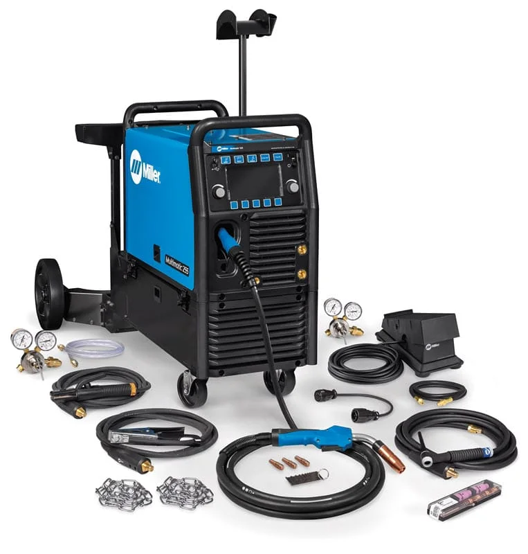 Miller Multimatic 255 w/Dual Cylinder & TIG Kit Package 951768