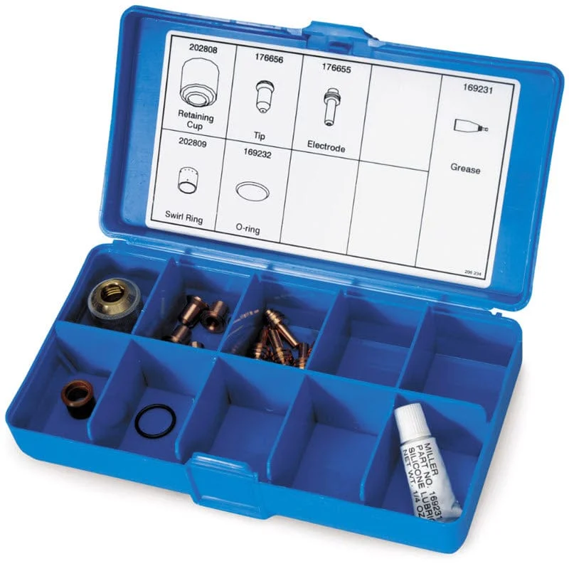 Miller Plasma Consumable Kit - ICE-27C/T Plasma Torch 222939
