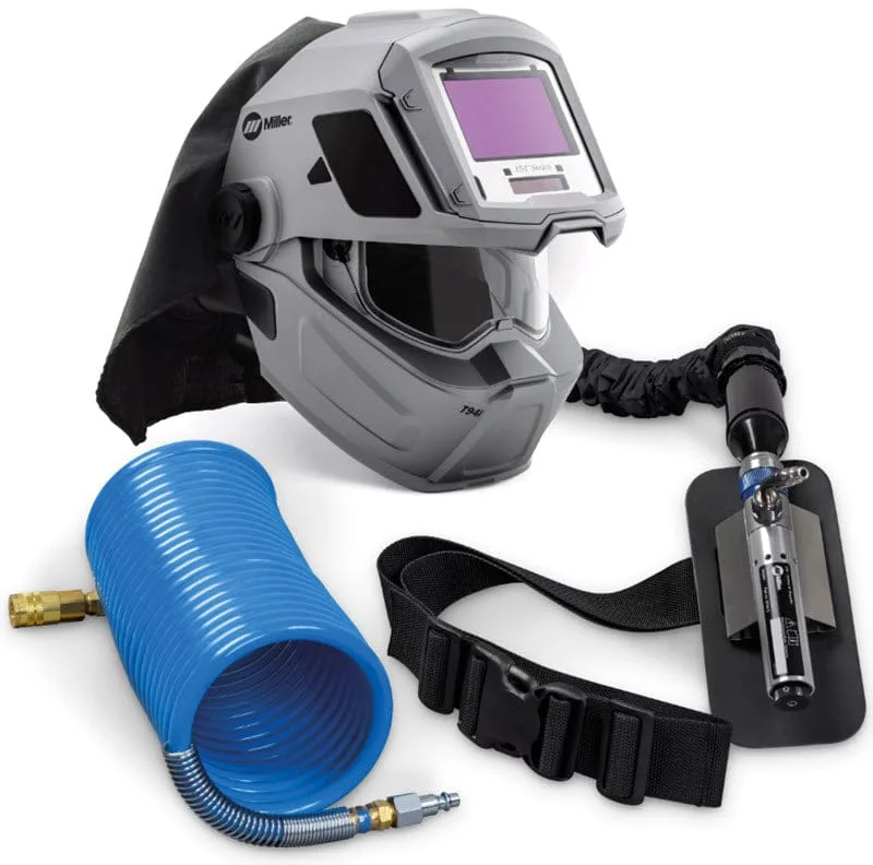 Miller SAR Supplied Air Respirator w/25 ft. Coiled Air Hose 951802