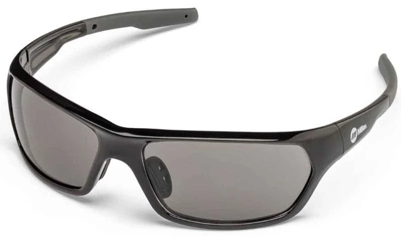 Miller Slag Black Smoke Safety Glasses 272203