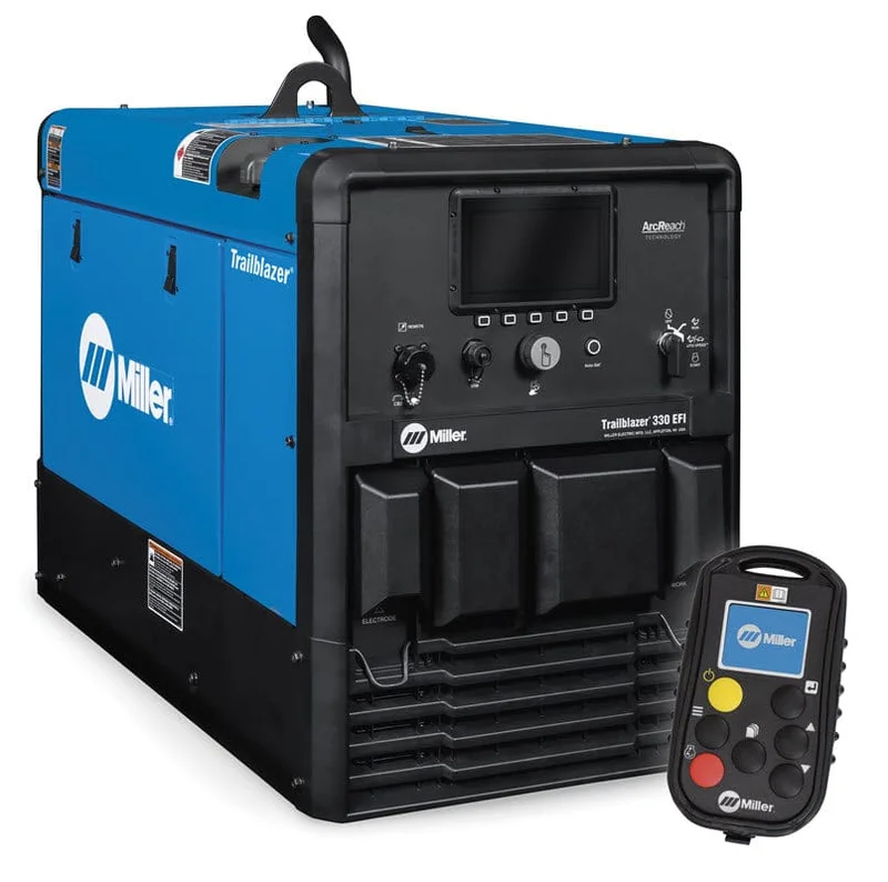 Miller Trailblazer 330 EFI w/Excel Power, Pol. Rev. &  WIC 907832006
