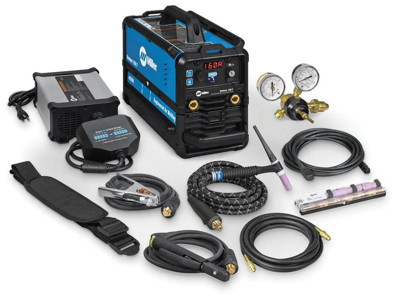 Miller Venture 150 T Battery Welder w/400Wh Battery, Charger  and TIG Kit 951000256