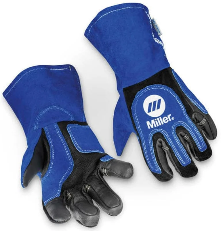 Miller Welding Gloves Size L - Heavy Duty MIG/Stick 263339