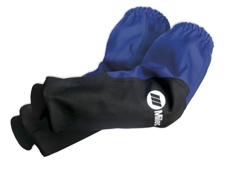 Miller Welding Sleeves - INDURA Cotton & Pigskin Leather 231096