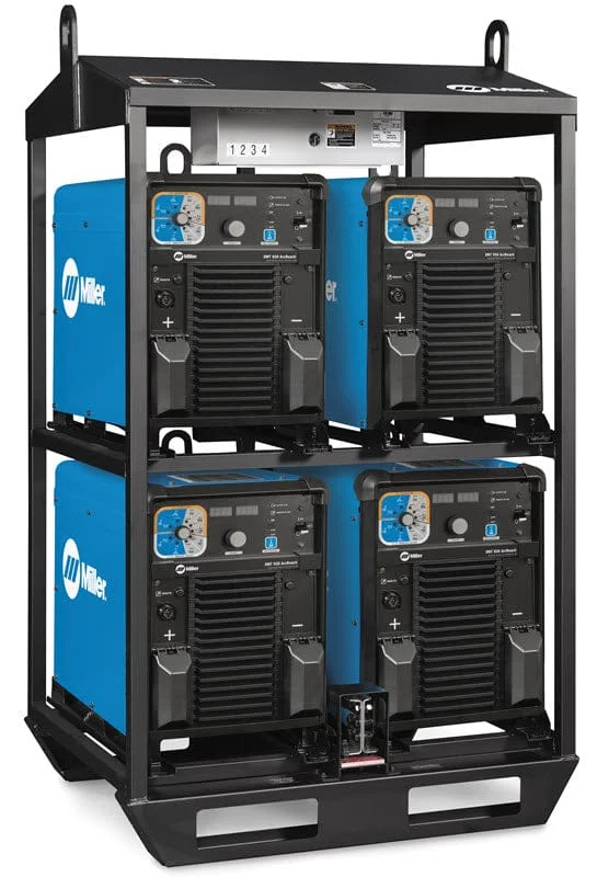 Miller XMT 650 ArcReach 4-Pack Rack 907860