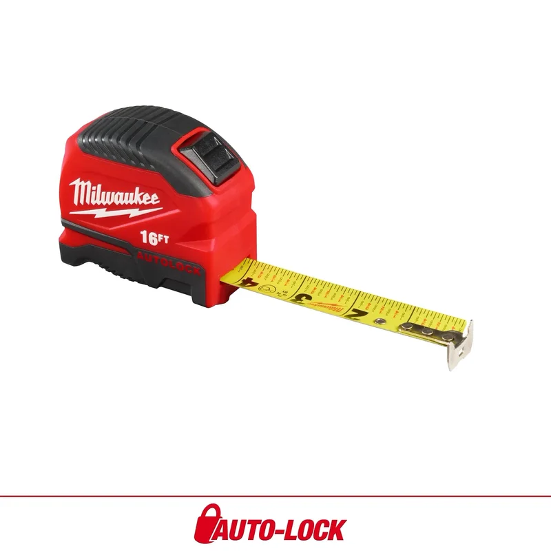 Milwaukee 16ft Auto-Lock Tape Measure