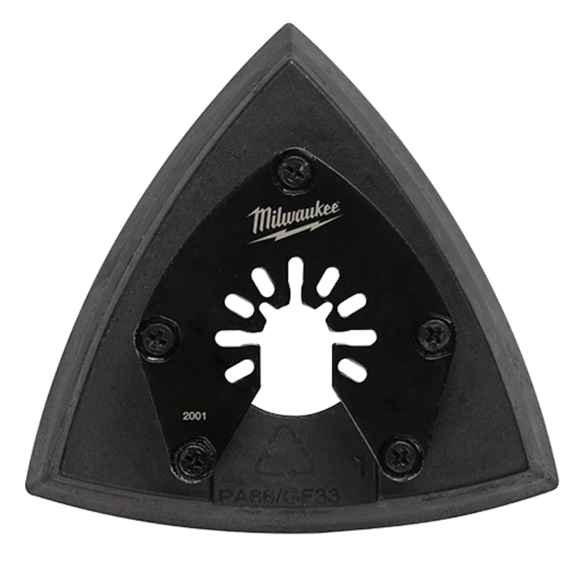Milwaukee 3-1/2" Open-Lok Triangle Sanding Pad & Sandpaper