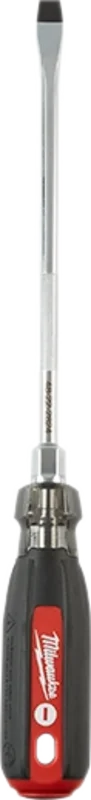 Milwaukee 3/8" Slotted - 8" Cushion Grip Screwdriver
