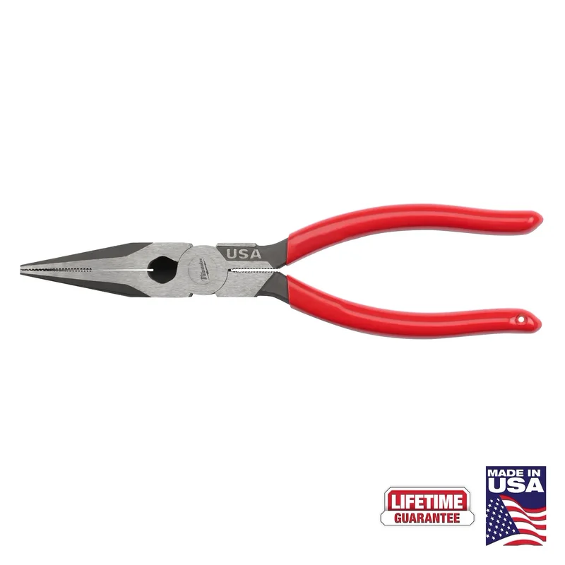 Milwaukee 8" Long Nose Pliers (USA)