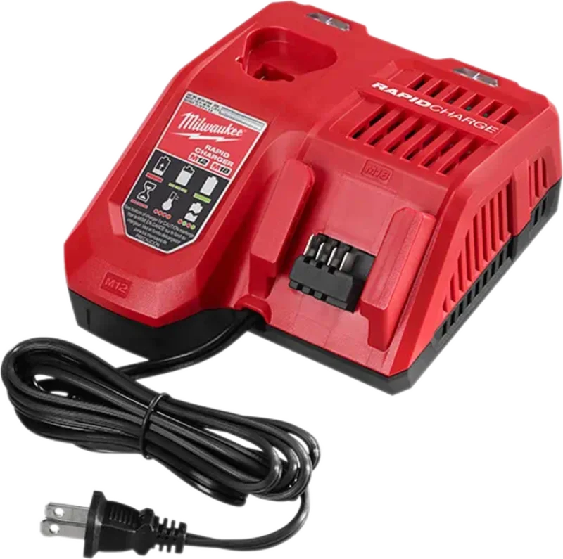 Milwaukee M12/M18 Lithium-Ion Multi-Voltage Rapid Battery Charger