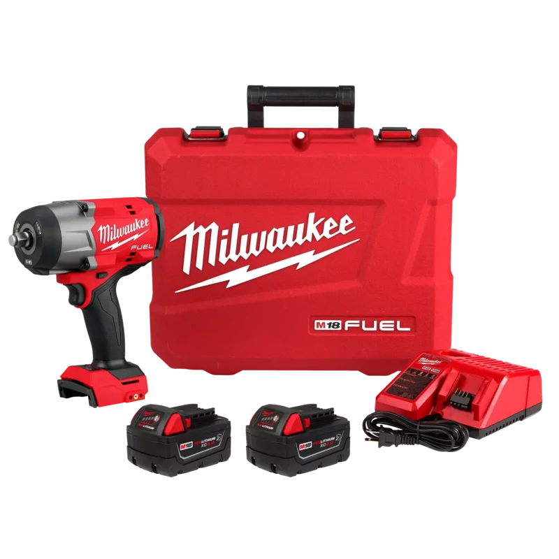 Milwaukee M18 FUEL 1/2 "High Torque Impact Wrench w/ Friction Ring Kit
