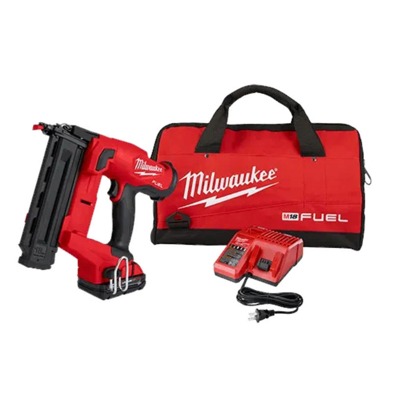 Milwaukee M18 FUEL 18 Gauge Brad Nailer Kit