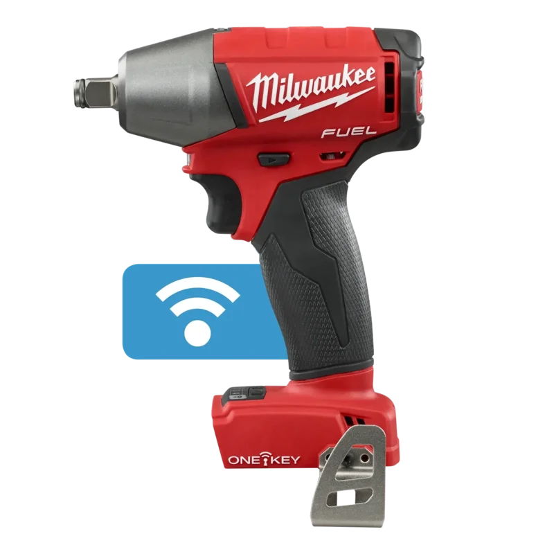 Milwaukee M18 FUEL with ONE-KEY 1/2" Compact Impact Wrench w/ Friction Ring