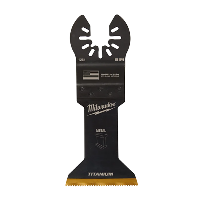 Milwaukee Open-Lok 1-3/4" Titanium Enhanced Bi-Metal Metal Blade 1pk