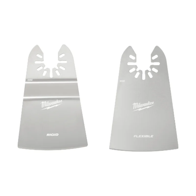 Milwaukee Open-Lok 2" Rigid & 2" Flexible Scraper Variety Pack 2pc