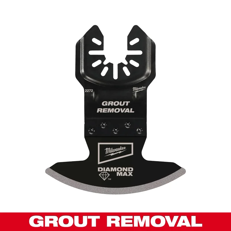 Milwaukee OPEN-LOK DIAMOND MAX Diamond Grit Grout Removal Multi-Tool Blade
