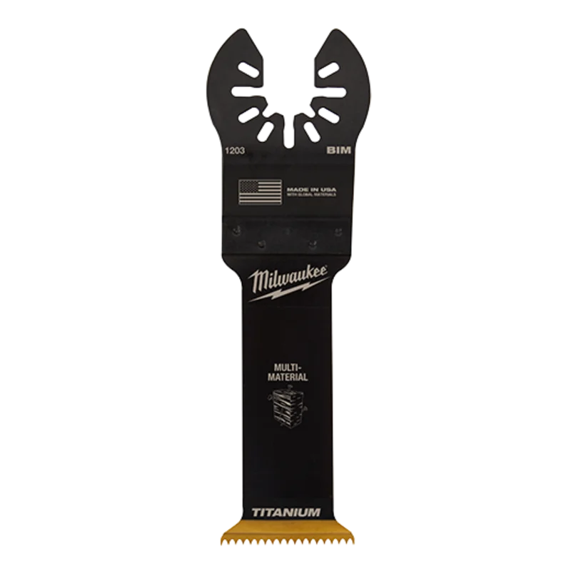 Milwaukee Open-Lok1 1/4" Titanium Enhanced Bi-Metal Multi-Material Blade 1pk