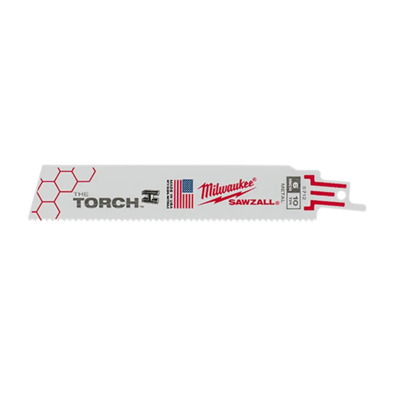 Milwaukee SAWZALL TORCH Metal Demolition Blades 12" 18 TPI