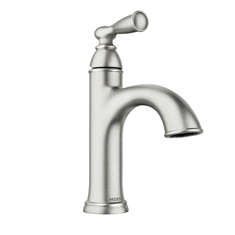 Moen Banbury One-handle Bathroom Sink Faucet Spot Resist Brushed Nickel