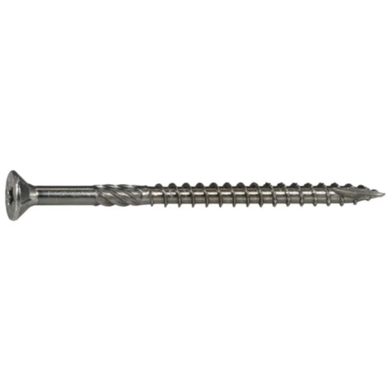 Monster Fastener #10 x 3" 304 Stainless Steel Star Drive Bugle Head Saberdrive Deck Screws