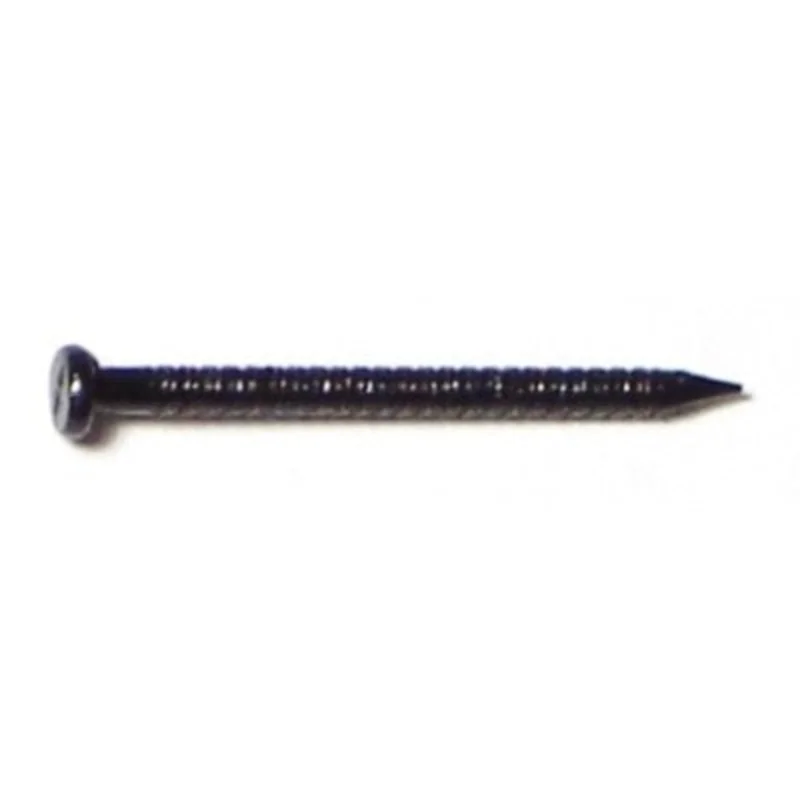 Monster Fastener Black Painted Steel Panel Flat Head Nails